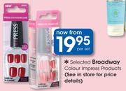 Selected Broadway Colour Impress Products-Each