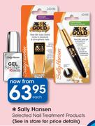 Sally Hansen Selected Nail Treatment Products-Each