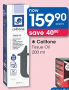 Celltone Tissue Oil-200ml 