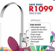 Splashworks Sink Mixer