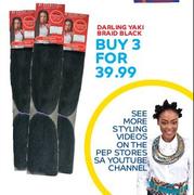Darling Yaki Braid Black-For 3