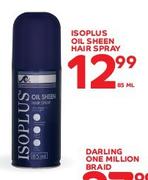 Isoplus Oil Sheen Hair Spray-85ml