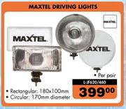 Maxtel  Driving Lights -Per Pair L-JF620/460