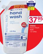 Clicks Hand Wash Refill-1.5L