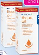 Clicks Tissue Oil-500ml Each