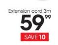 Extension Cord 3m