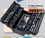 77-Piece Tool Kit-1/2" Drive