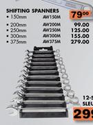 Shifting Spanners-300mm AW300M