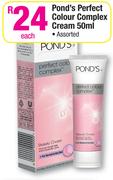 Pond's Perfect Colour Complex Cream Assorted-50ml Each