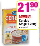 Nestle Cerelac Stage 1 Assorted-250g
