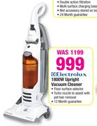 Electrolux 1800W Upright Vacuum Cleaner