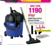 Wap 1400W Wet And Dry Vacuum Cleaner