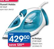 Philips 2100 Watt Steam Iron GC2040/70