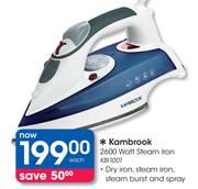 Kambrook 2600 Watt Steam Iron KBI1001