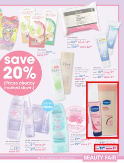Clicks : Beauty Fair (18 Aug - 20 Sep 2014), page 13