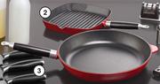 Master Chef Cast Iron Non Stick Griddle Pan