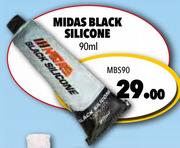 Midas Black Silicone MBS90-90ml