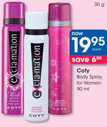 Coty Body Spray For Women-90ml