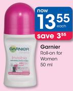 Garnier Roll-On For Women-50ml