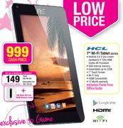 HCL 7" Wi-Fi Tablet(U2/U3)