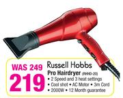 Russell Hobbs Pro Hairdryer RHHD-20
