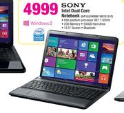 Sony Intel Dual Core Notebook SVF1521MSGB/SVE15131C