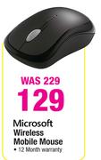 Microsoft Wireless Mobile Mouse