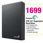 Seagate 3TB 3.5" Expansion Hard Drive
