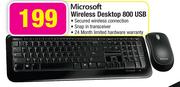 Microsoft Wireless Desktop 800 USB