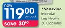 Venavine Intensive Leg Health 30 Capsules-Per Pack