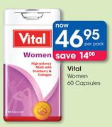 Vital Women 60 Capsules-Per Pack