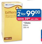 Clicks Bitters-2x200ml