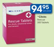 Clicks Rescue 300 Tablets-Per Pack