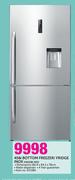 Hisense 458Ltr Bottom Freezer/Fridge Inox H610BI WD