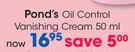 Pond's Oil Control Vanishing Cream-50ml