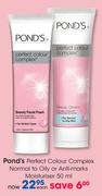 Pond's Perfect Colour Complex Normal To Oily Or Anti-Marks Moisturiser-50ml Each