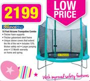 Bounce King 10 Foot Airzone Trampoline Combo