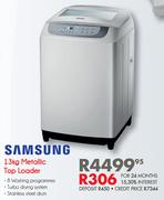 Samsung 13Kg Metallic Top Loader