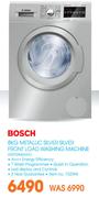 Bosch 8Kg Metallic Silver Front Load Washing Machine WAT2846XZA