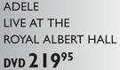 Adele Live At The Royal Albert Hall DVD