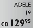 Adele 19 CD