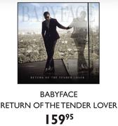 Babyface Return Of The Tender Lover