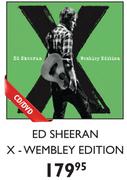 Ed Sheeran X-Wembley Edition CD/DVD