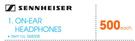 Sennheiser On-Ear Headphones-Each