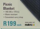 Camp Master Picnic Blanket-Each