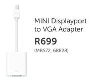 Apple Mini Displayport To VGA Adapter