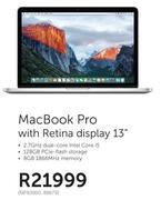 Apple MacBook Pro With Retina Display 13"