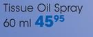 Clicks Tissue Oil Spray-60ml