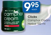 Clicks Camphor Cream Herbal-100ml