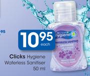 Clicks Hygiene Waterless Sanitiser-50ml